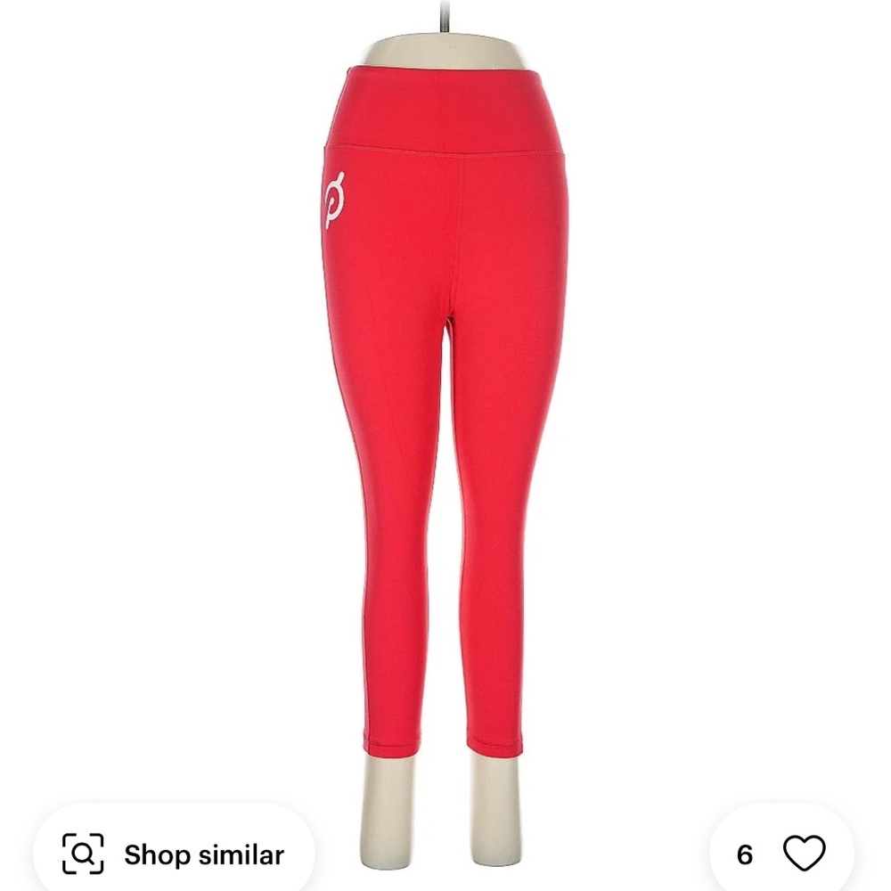 Peloton Cherry Red Leggings